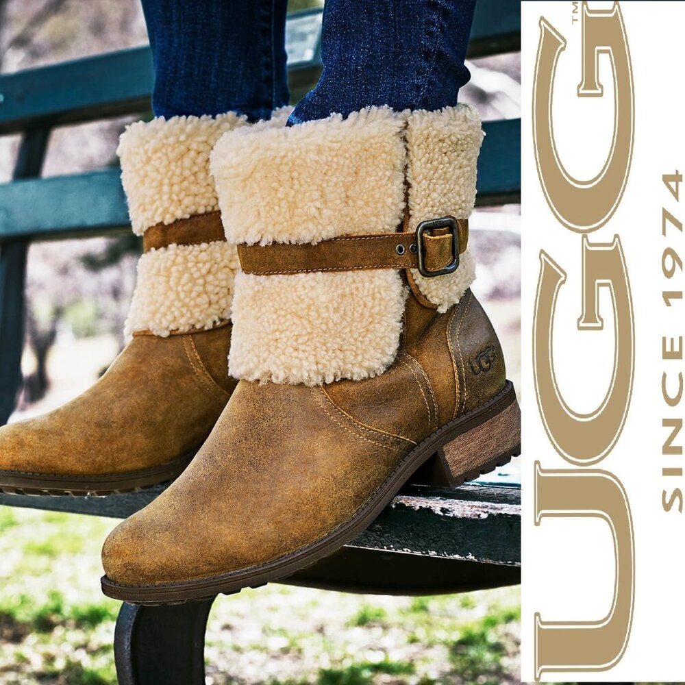 UGG Blayre Nubuck Waterproof Leather Boot